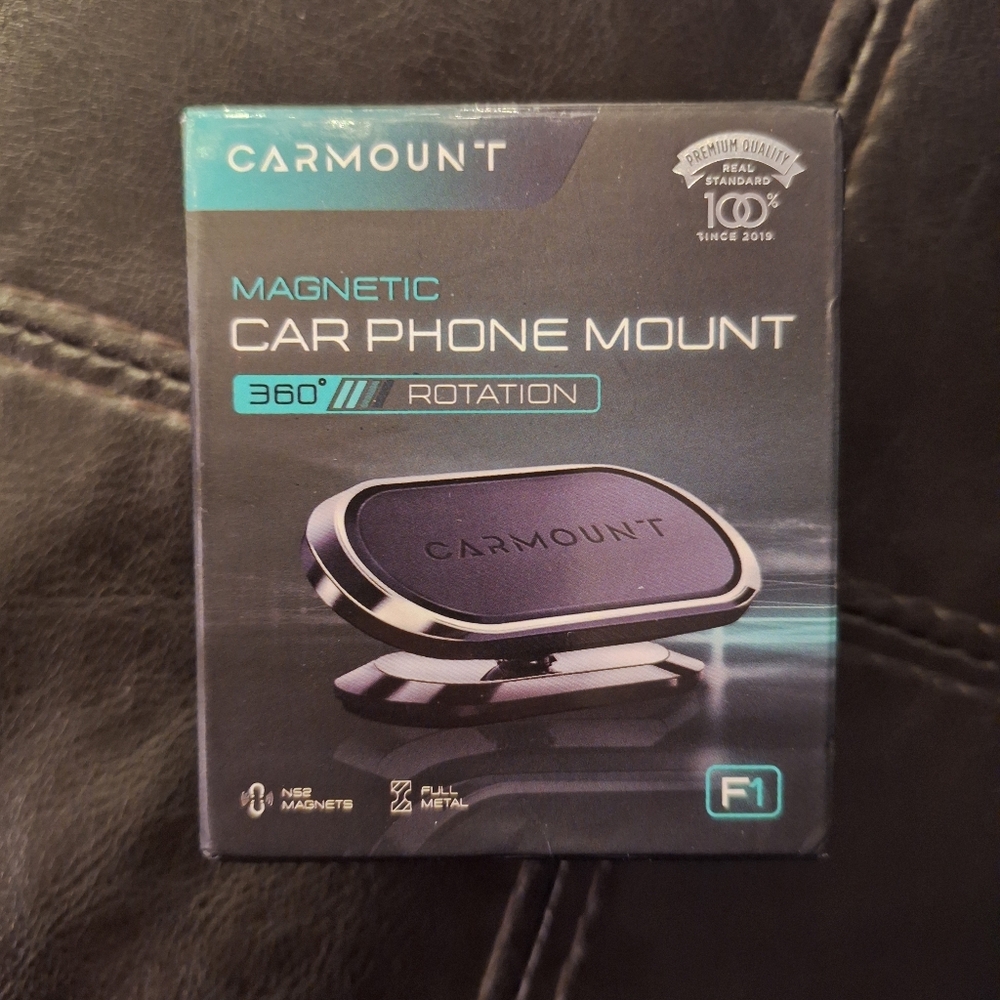CARMOUNT - Magnetic Phone Mount - 360⁰ Rotation - Picture 7 of 10